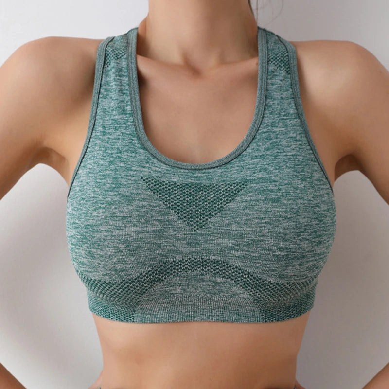 Push-Up Sports Bra for Women | Breathable Gym & Yoga Top