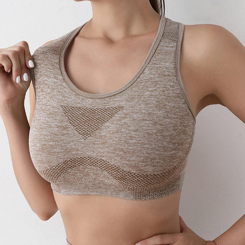 Push-Up Sports Bra for Women | Breathable Gym & Yoga Top