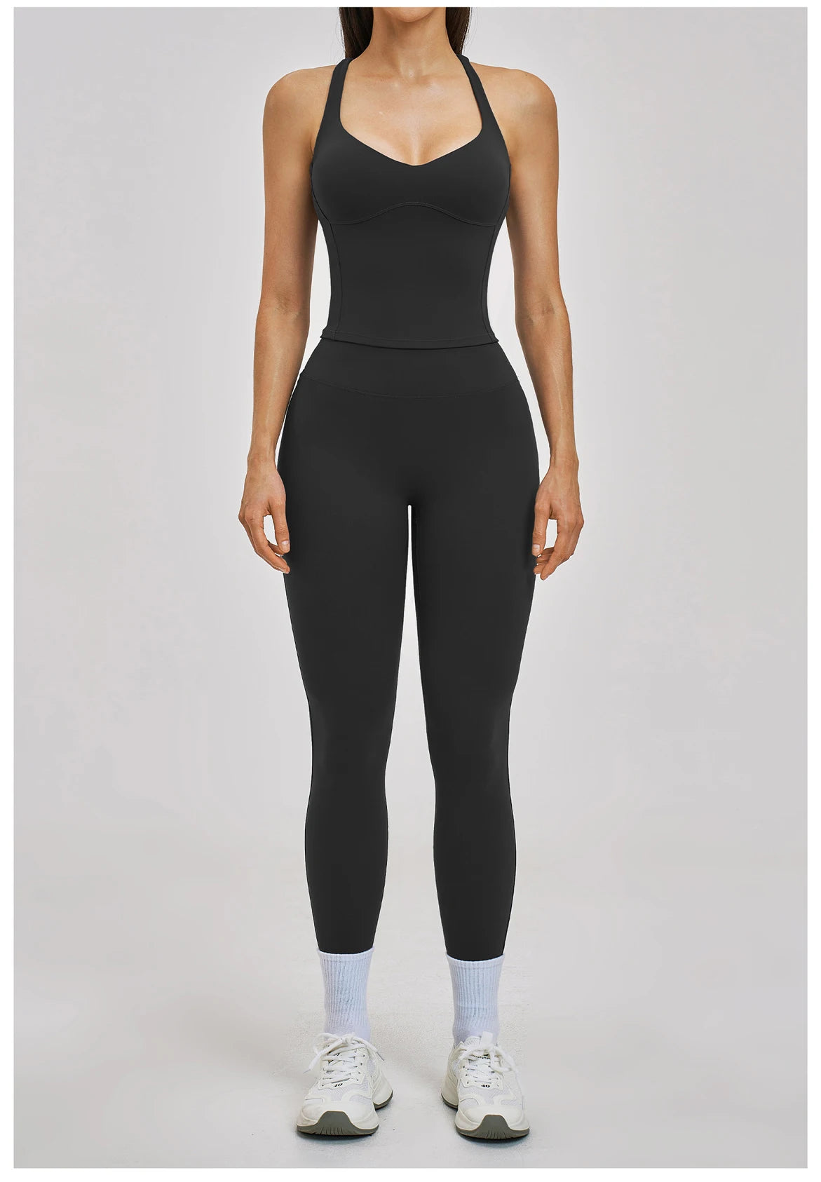 Women’s 2PCS Yoga Set – High Waist Leggings & Sports Bra Gym Workout Outfit