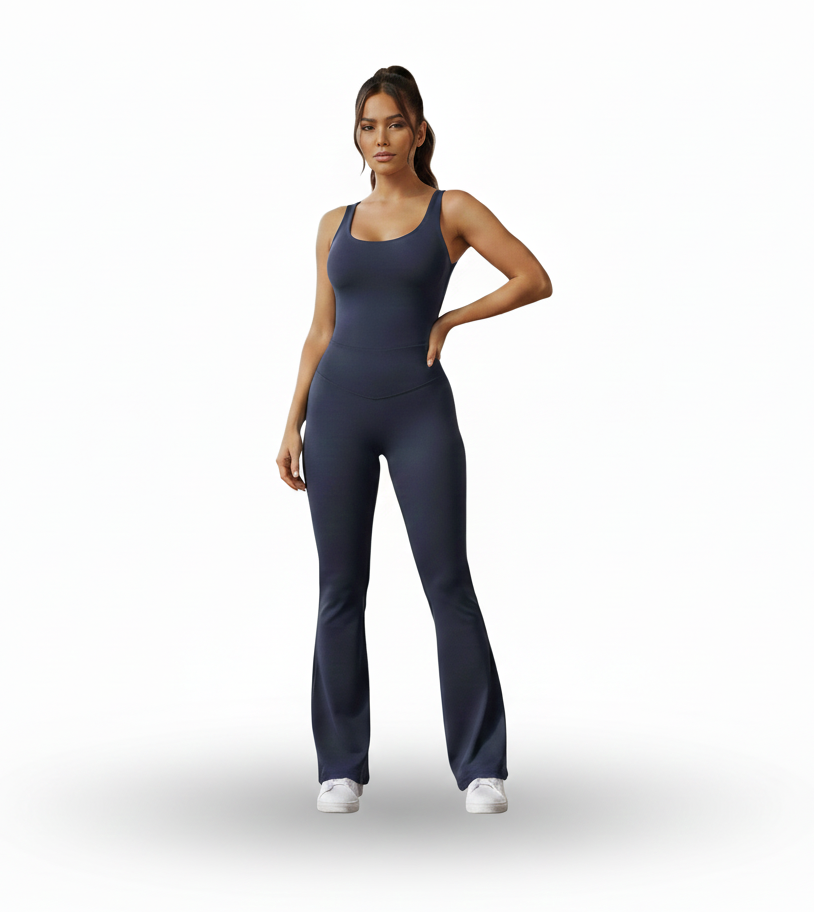 V-Back Scrunch Gym Set