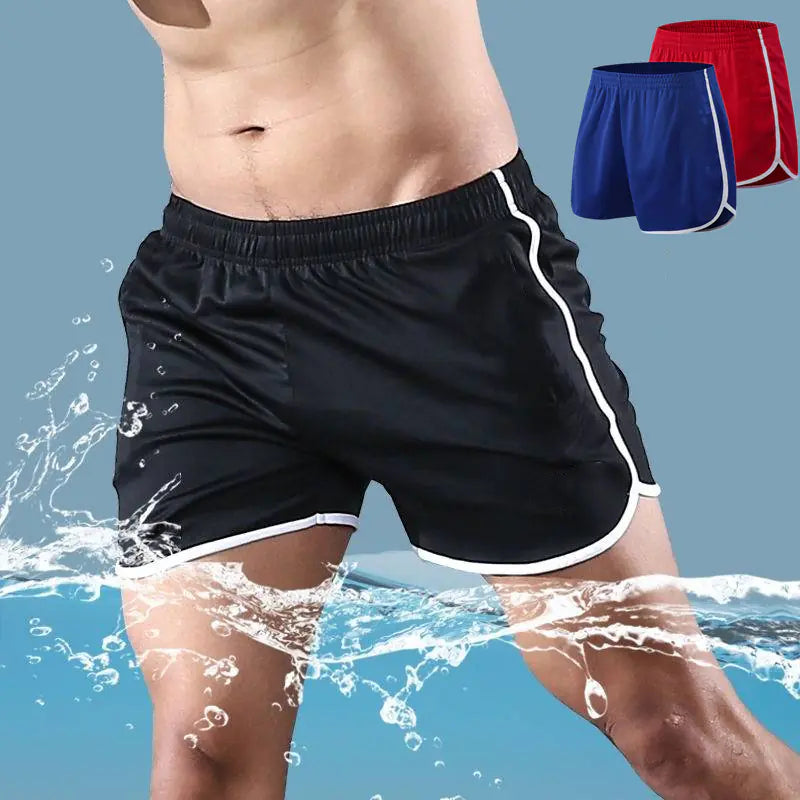 Men's Quick Dry Sports Shorts for Summer Fitness Training