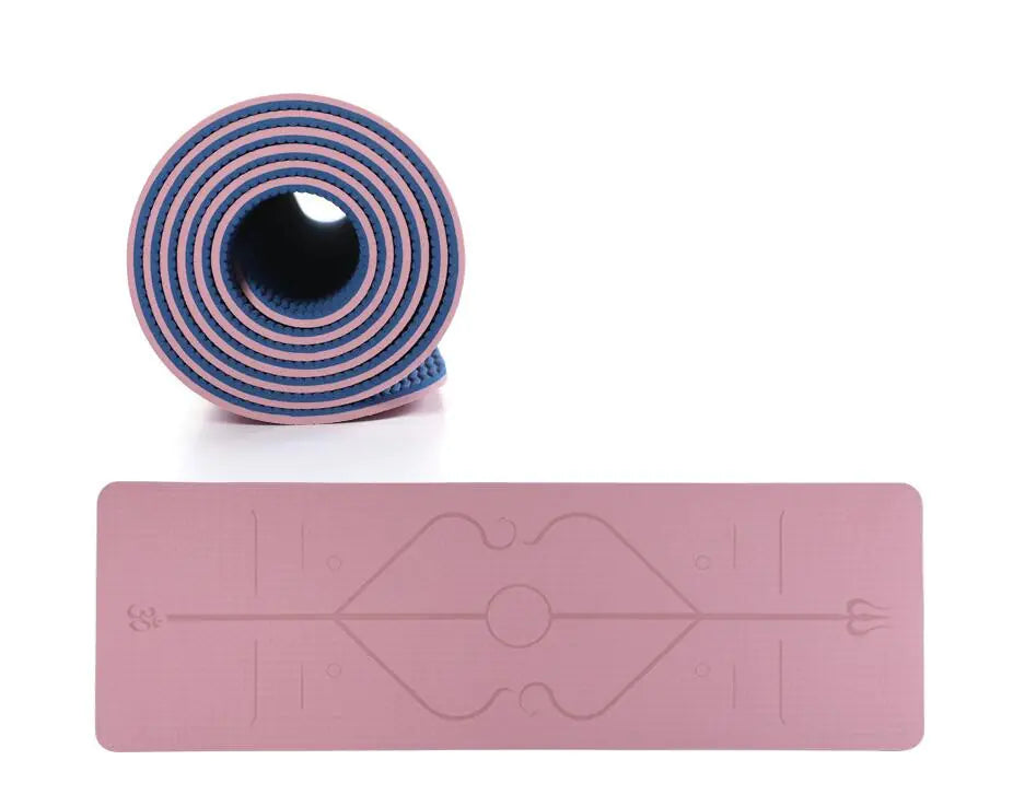 Eco-Friendly TPE Non-Slip Yoga Mat and Carpet
