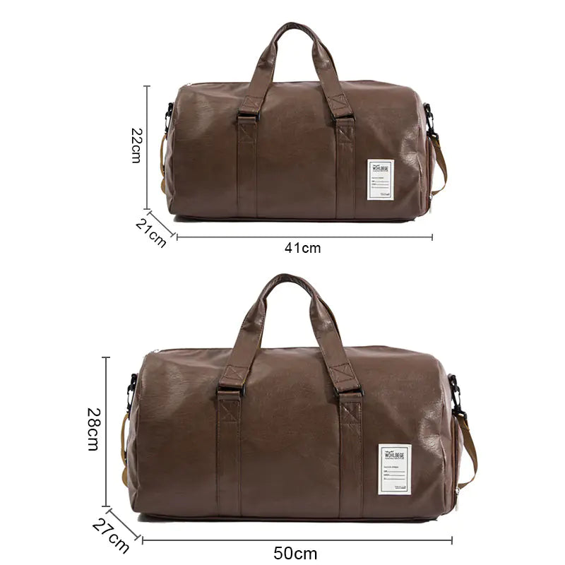 Men's Waterproof Gym Bag - Travel Sports Tote
