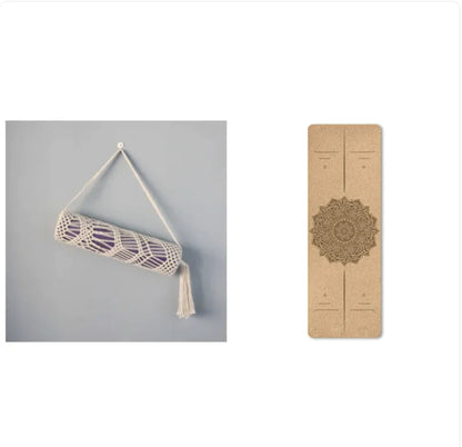 Eco-Friendly Non-Slip Cork Yoga Mat
