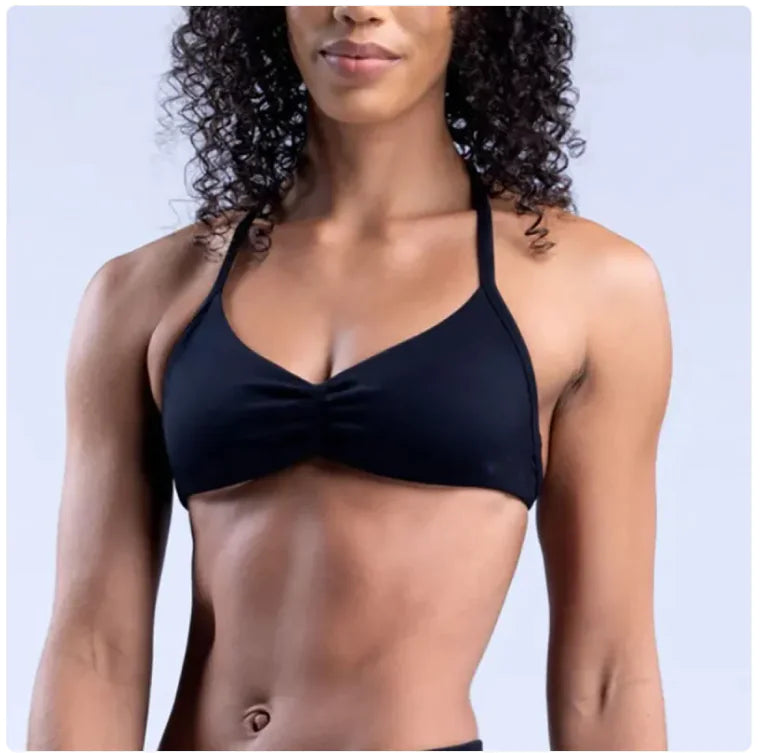 Women's Halter Back Sports Bra