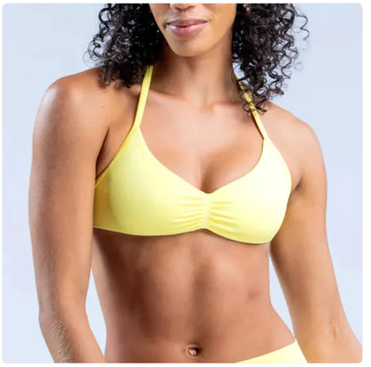 Women's Halter Back Sports Bra