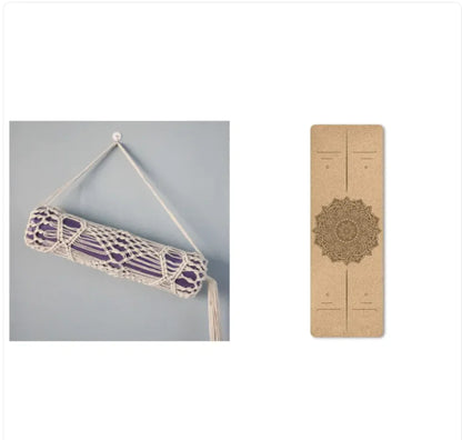 Eco-Friendly Non-Slip Cork Yoga Mat