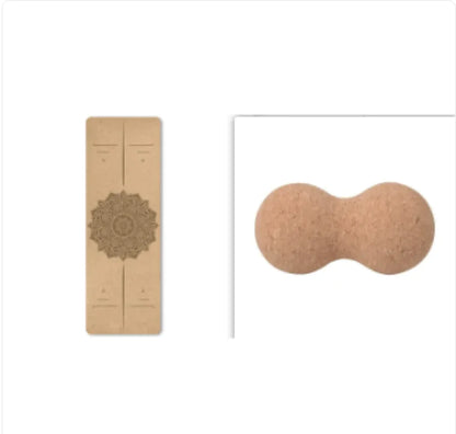 Eco-Friendly Non-Slip Cork Yoga Mat