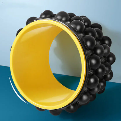 Floating Point Yoga Wheel for Back Support