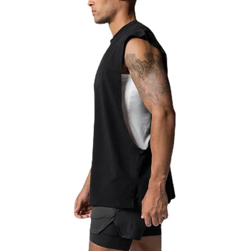 Men's Summer Quick-Dry Sleeveless Workout Tank Top