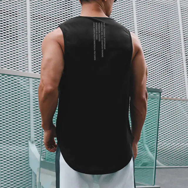 Men's Quick-Dry Breathable Fitness Vest for Summer