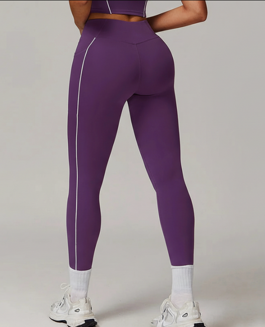 Women’s High-Waist Booty Lift Gym Leggings – Sculpting Push-Up Workout Tights