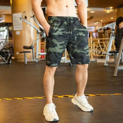 Men's Lightweight Quick-Dry Camo Beach Shorts