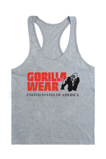 Men's Sleeveless Sports T-Shirt for Gym and Running