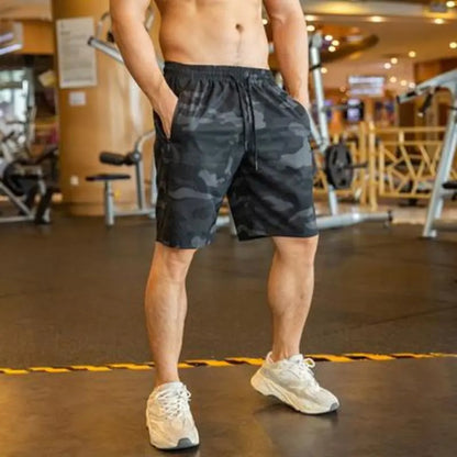 Men's Lightweight Quick-Dry Camo Beach Shorts