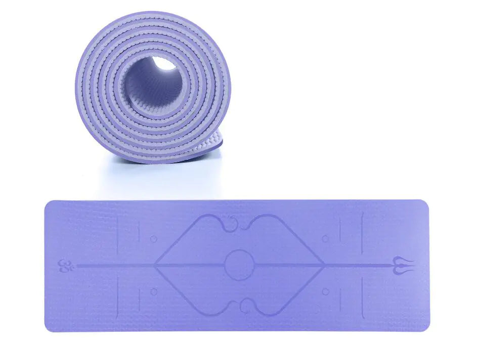 Eco-Friendly TPE Non-Slip Yoga Mat and Carpet
