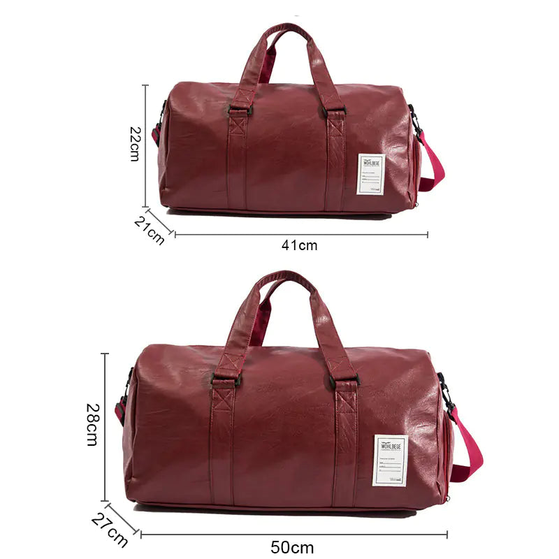 Men's Waterproof Gym Bag - Travel Sports Tote
