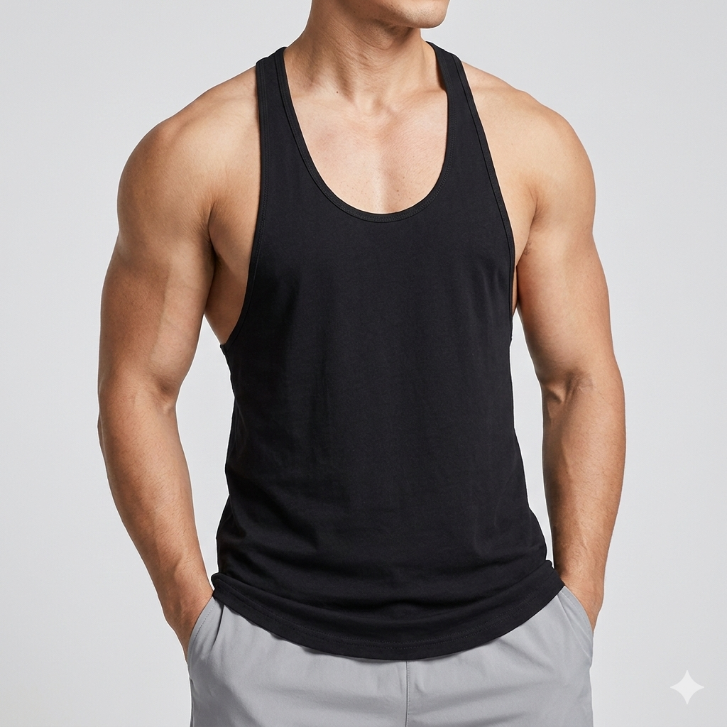 Men's Summer Workout Dry Fit Tank Top for Training