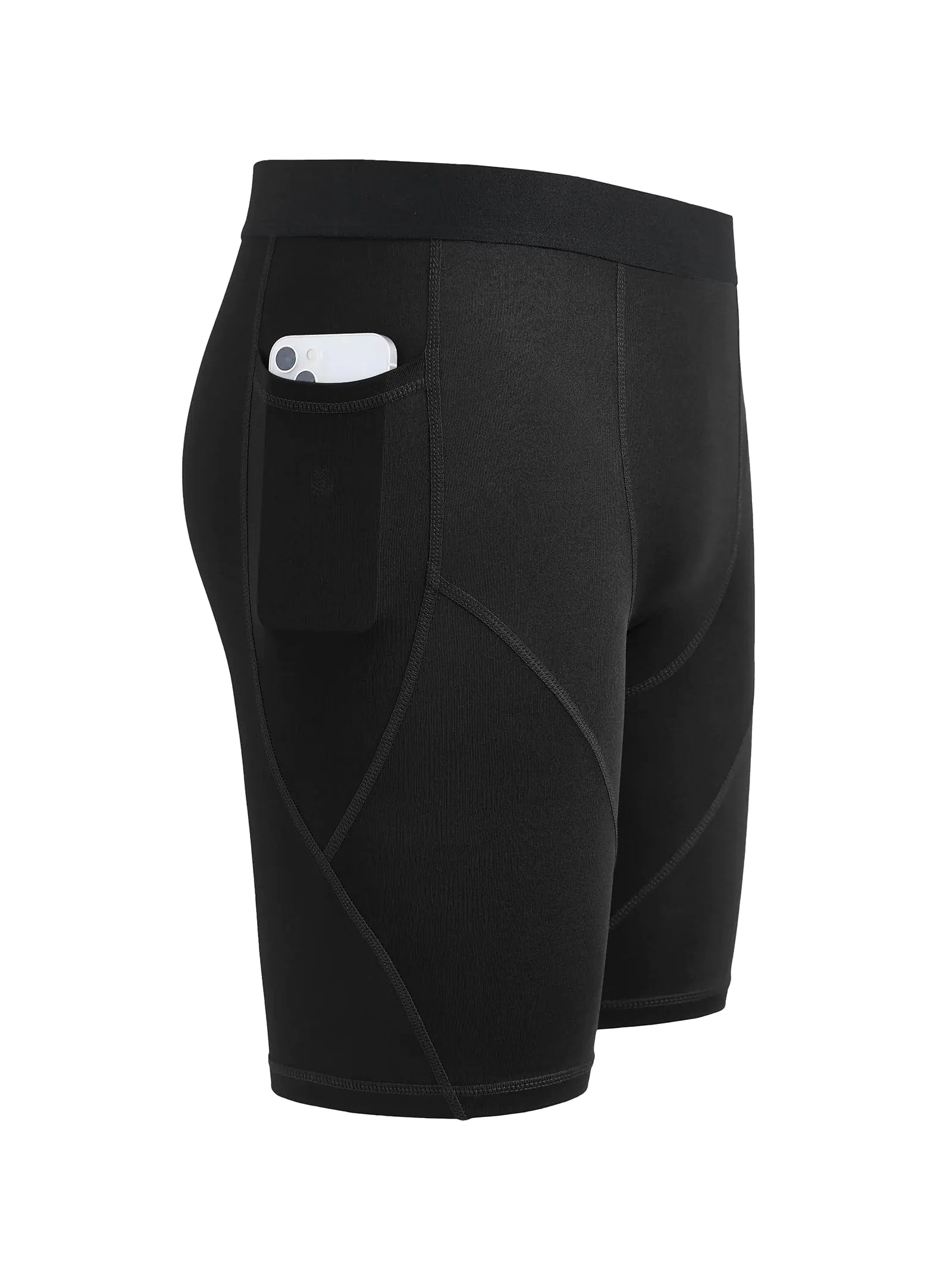 Mens Compression Shorts - Compression Underwear for Sports Workout Athletic Biking Running Men Spandex Black