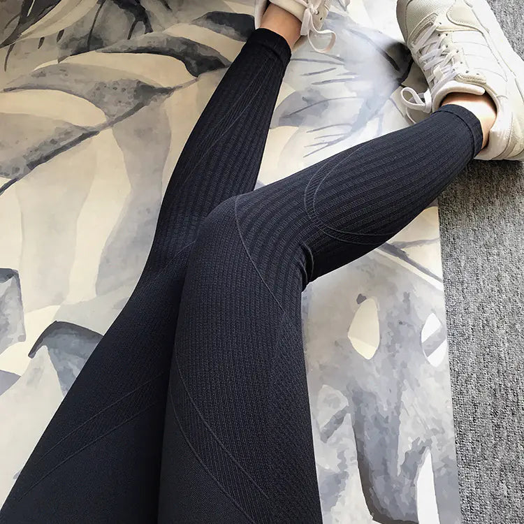 High-Waisted Peach Butt Lifting Workout Leggings