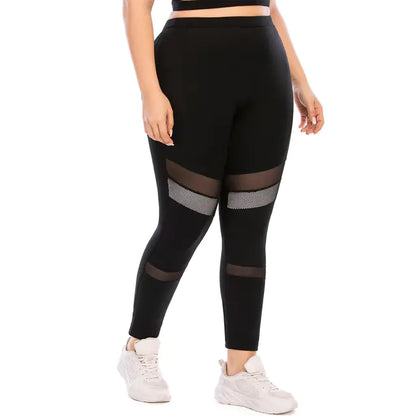 Plus Size Women's Sportswear Seamless Yoga Set