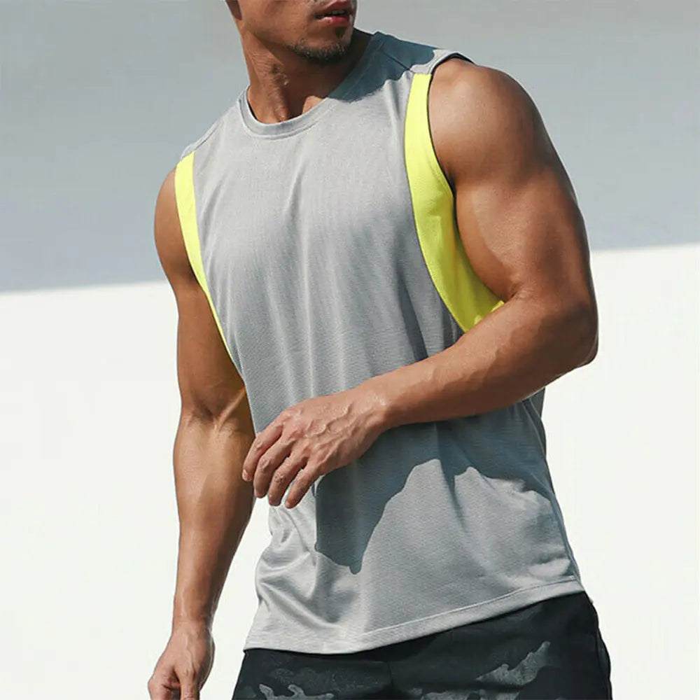 Men's Quick Dry Casual Sleeveless Workout Tank Top